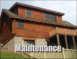  Hookerton, North Carolina Log Home Maintenance